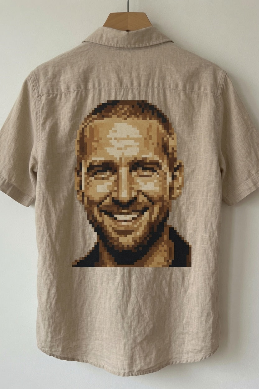 Embroidered Shirt Male